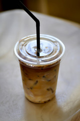 iced coffee , iced latte