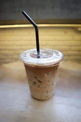 iced coffee , iced latte