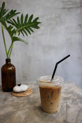 iced coffee , iced latte