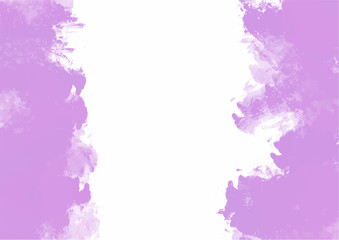 Purple watercolor background for your design, watercolor background concept, vector.
