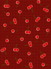 Elanance Floral motif pattern with color backgound