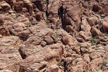 Nevada Desert Red Rocks in the desert
