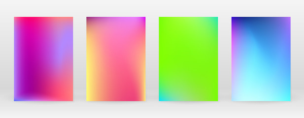 Naklejka premium Pastel Soft. Rainbow Gradient Set Color Background