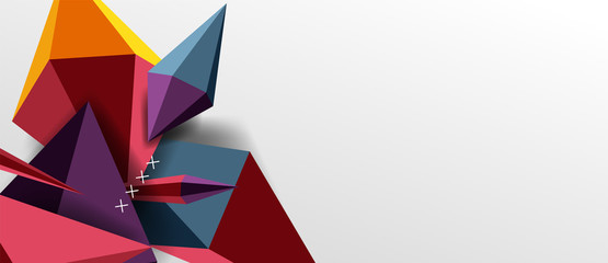 Trendy simple triangle abstract background, dynamic motion concept. Vector Illustration For Wallpaper, Banner, Background, Card, Book Illustration, landing page