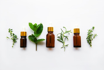 Aroma oil with herbs