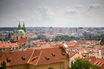 Obraz premium Pamoramic in Prague, Czech Republic.