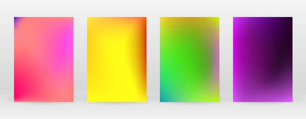 Naklejka premium Pastel Soft. Rainbow Gradient Set Color Background