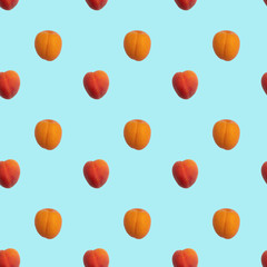 Seamless apricot pattern texture background