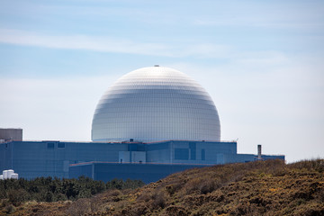 Obraz premium Sizewell Nuclear Power Station Suffolk