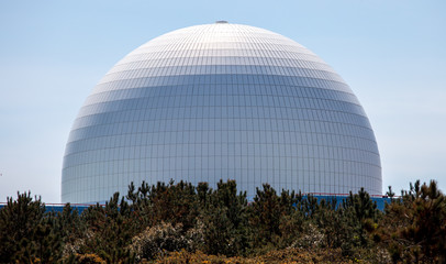 Obraz premium Sizewell Nuclear Power Station Suffolk