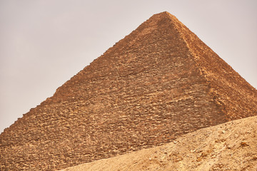 The Great Pyramid of Giza in the Giza pyramid complex in Cairo, Egypt