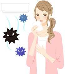 エアコン　空調　除菌　クリーニング　掃除　大気汚染