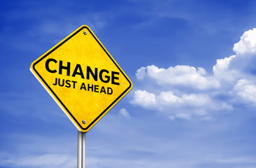 Change just ahead - roadsign information