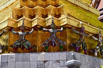 Buddhist temple in bangkok