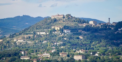 Fototapeta na wymiar Panorama górska