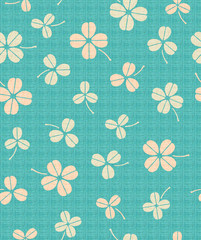 Elanance Floral motif pattern with color backgound