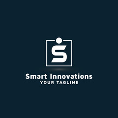 SI vector logo design template