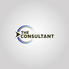 The consultant vector logo design