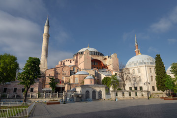 Hagia Sophia Museum in Sultanahmet, Istanbul, Turkey