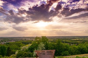 Abendstimmung auf der Halde