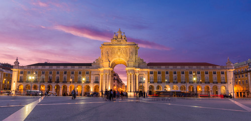 Obraz premium Lisboa, plaza del comercio