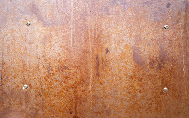 Rust and scratched metal background image