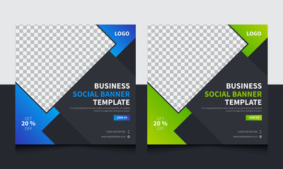 Editable Post Template Instagram Social Media Banners for Digital Marketing. Promotion Business agency,Services,  Brand Fashion. Food. Stories. Square. Streaming. Vector Illustration