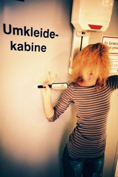 Woman Under Hair Dryer