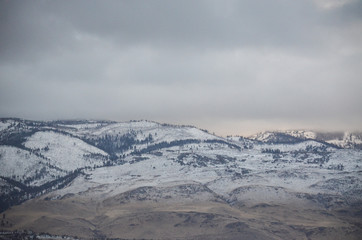 Fototapeta na wymiar snow mountain