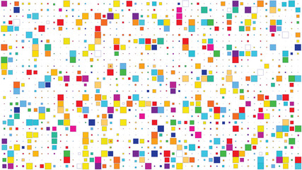 Fototapeta premium pattern with colorful squares