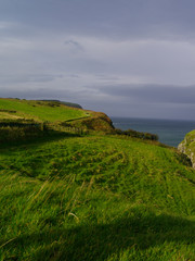 Fototapeta na wymiar view of the coast of ireland
