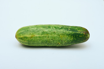 cucumber on a white background