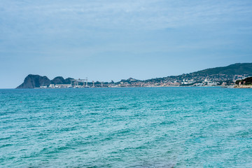 Paysage de bord de mer à Cassis