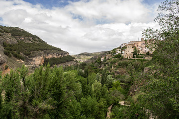 Paisajes y parajes naturales de la serania de Cuenca , España