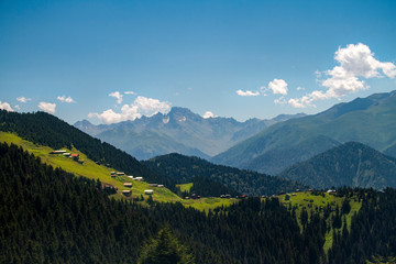 Pokut plateau views from the Black Sea in Turkey