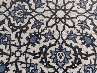 Beautiful abstract color white and gray marble on white background and gray and white granite tiles floor on black background, love gray wood banners graphics, art mosaic decoration