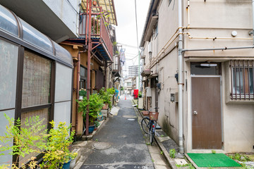 東京下町の路地裏 - obrazy, fototapety, plakaty