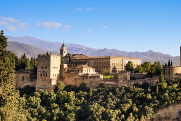 Fototapeta na wymiar Alhambra of Granada