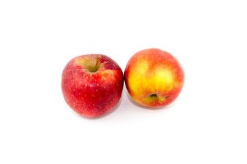 Fototapeta na wymiar Frische Rote und Reife Äpfel