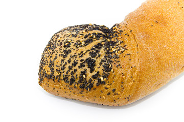 Frisch gebackenes Körnerbaguette 
