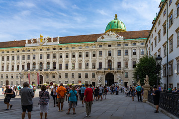 Obraz premium Hofburg Palace in Vienna Wien, Austria.