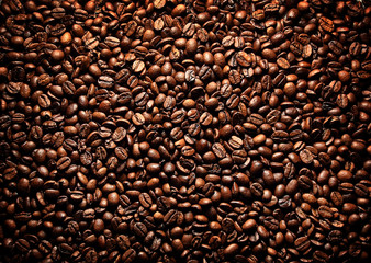roasting delicious aromatic coffee