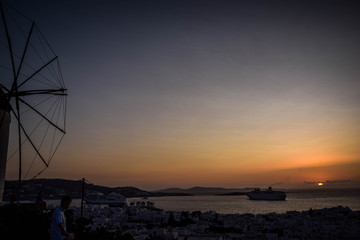 Mykonos Island in Greece is one of the most popular tourists destinations for those seeking Meditteranean spirit.