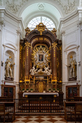 Obraz premium Capuchin church in Vienna Wien, Austria.