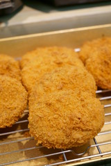 Croquette sold in a Japanese supermarket
