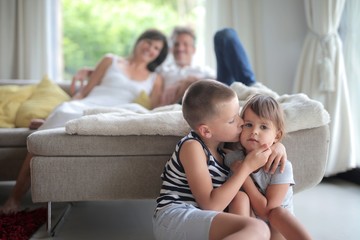 Obraz premium Precious family time
