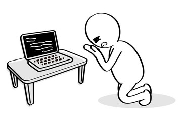 Look at the bulletin board on the Internet. Look bad. I am very sad.