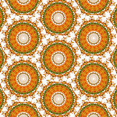 Decorative floral pattern background