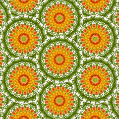 Decorative floral pattern background