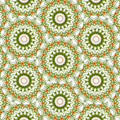 Decorative floral pattern background